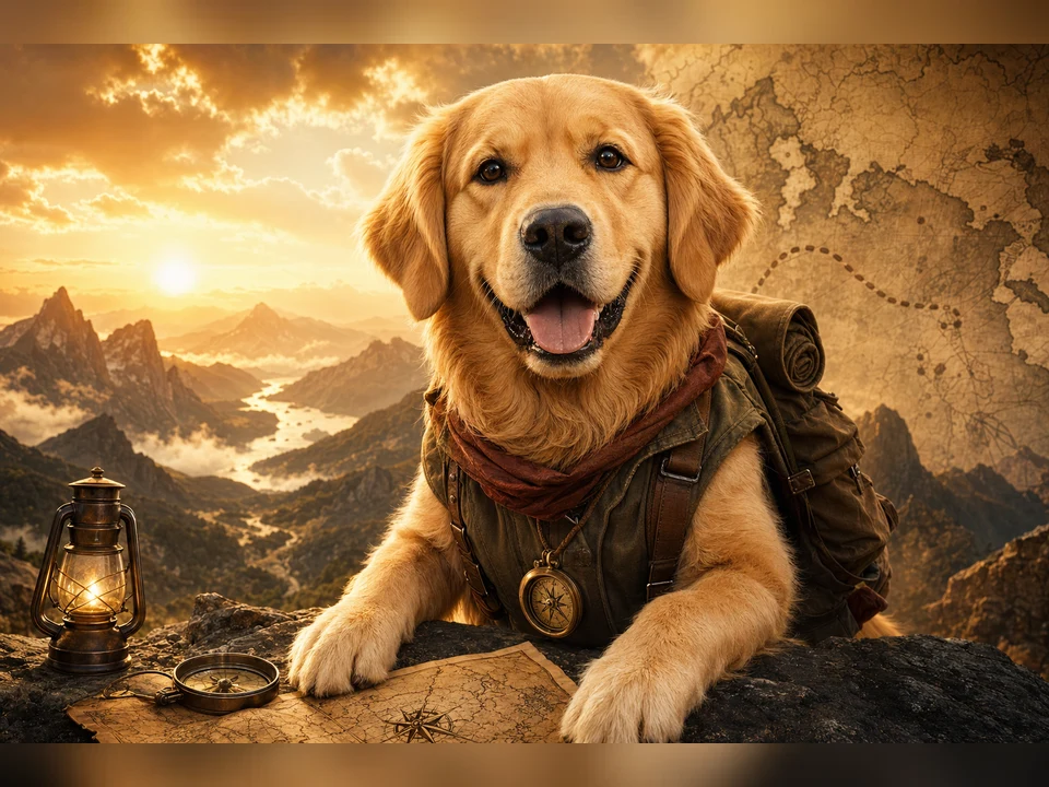 Adventure Movie Hero template preview