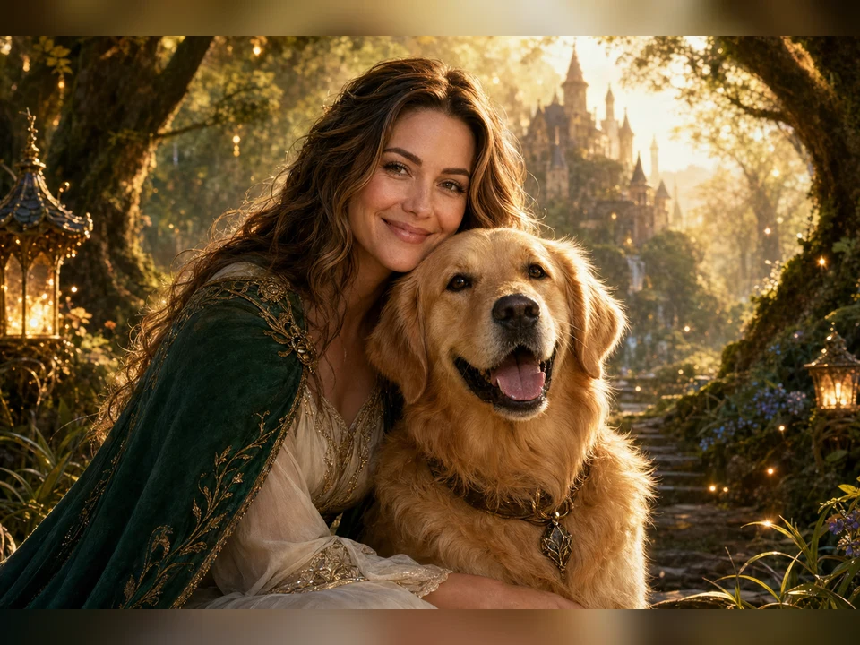 Fantasy Companion Portrait template preview