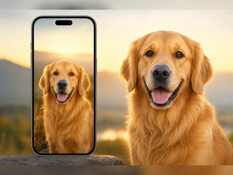 Phone Wallpaper Portrait template preview