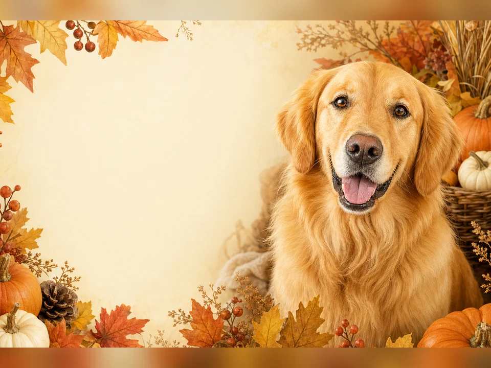 Thanksgiving Family Card template preview